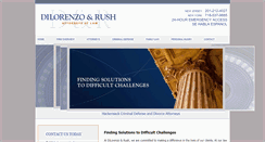 Desktop Screenshot of dilorenzo-rush.com